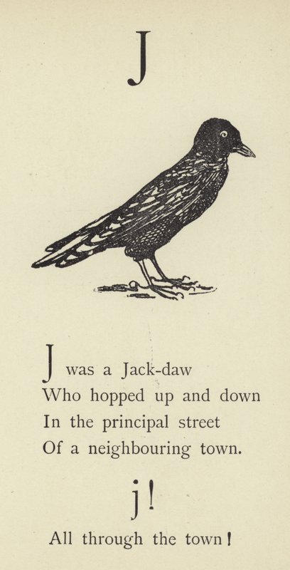 A letra J de Edward Lear