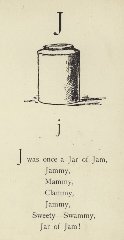 A letra J de Edward Lear