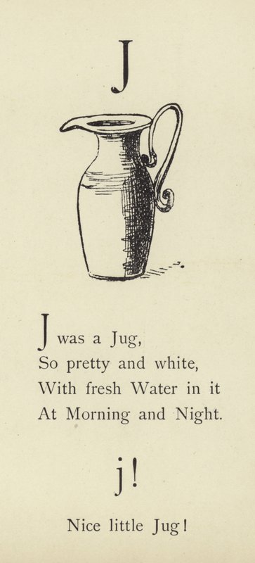 A letra J de Edward Lear