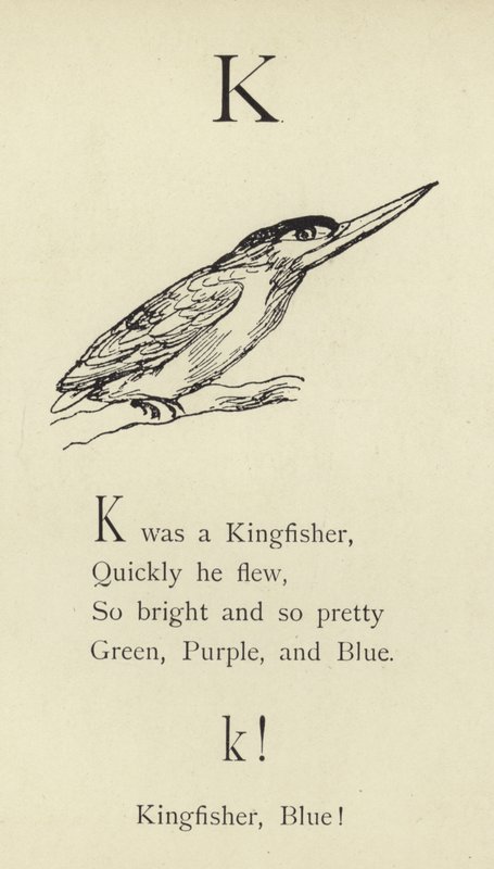 A letra K de Edward Lear