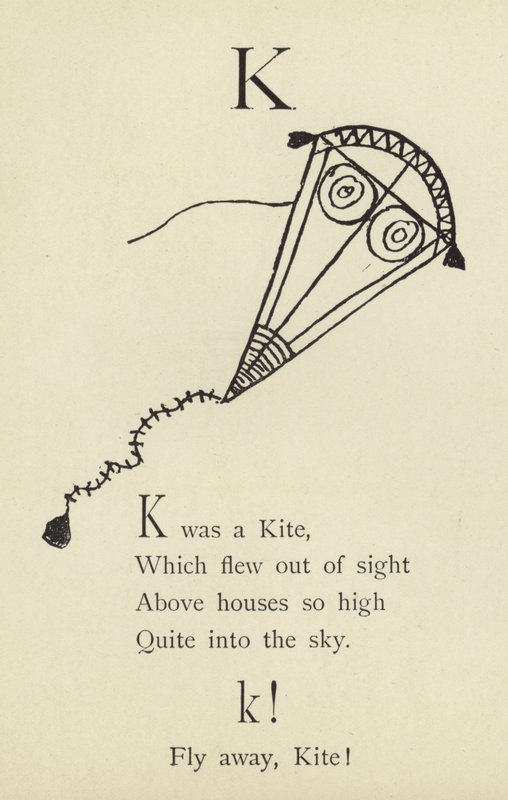 A letra K de Edward Lear