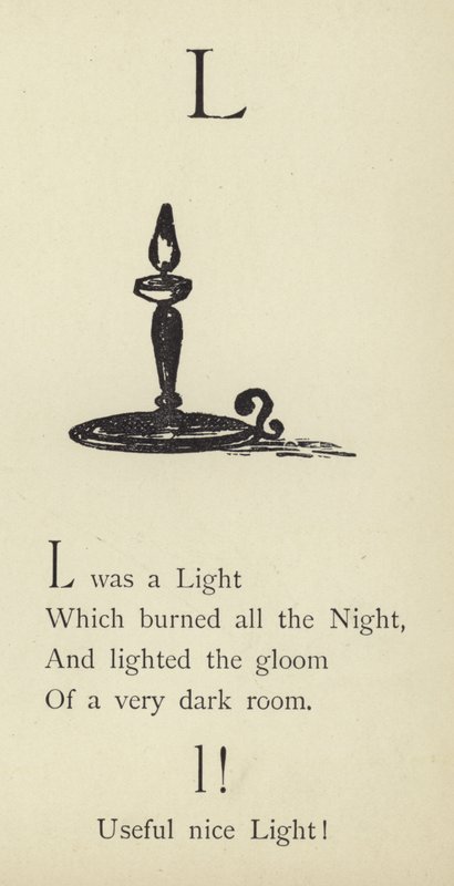 A letra L de Edward Lear