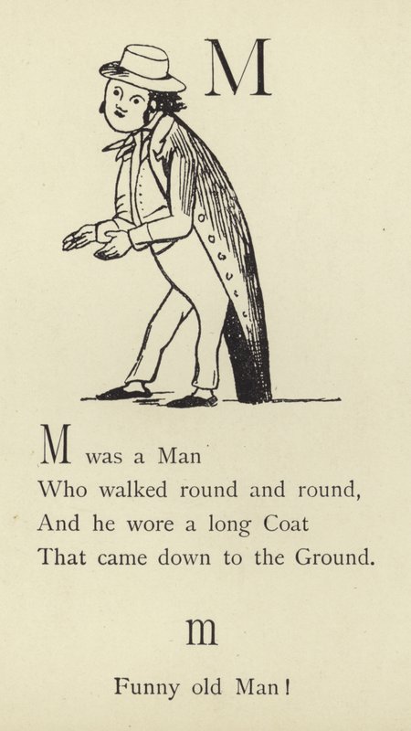 A letra M de Edward Lear