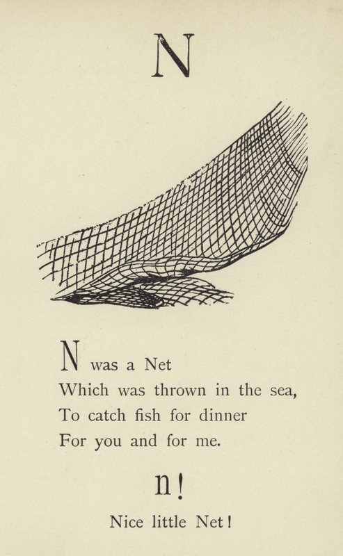A letra N de Edward Lear