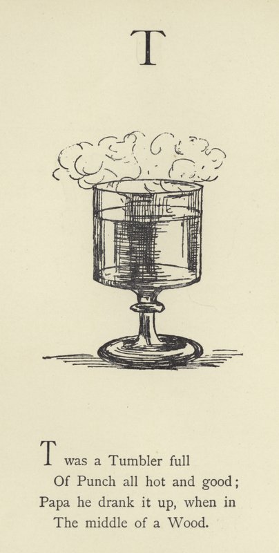 A letra T de Edward Lear