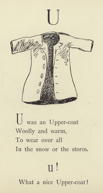 A letra U de Edward Lear
