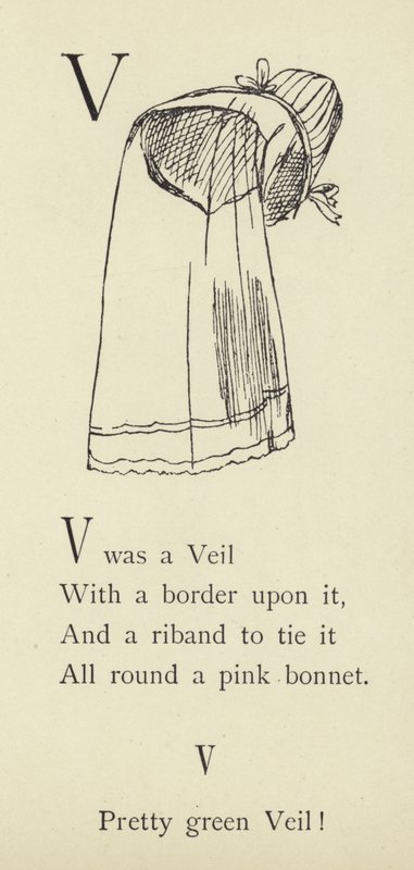 A letra V de Edward Lear