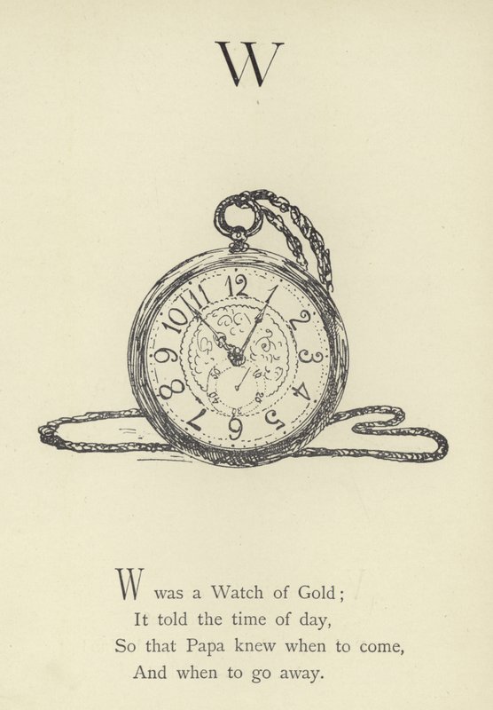 A letra W de Edward Lear
