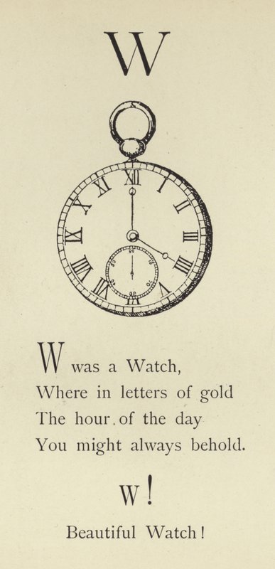 A letra W de Edward Lear