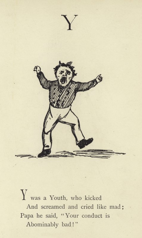 A letra y de Edward Lear