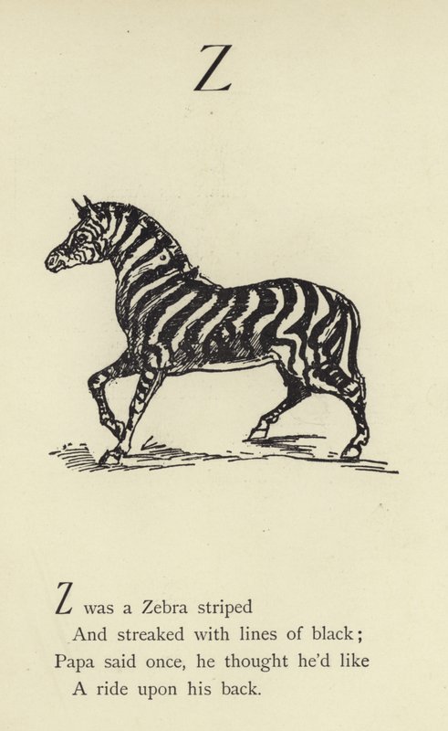 A letra Z de Edward Lear