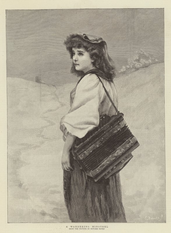 Um Minstrel Errante de Edward Patry