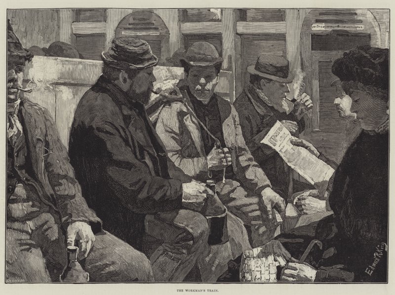 O trem do operário de Edward R. King