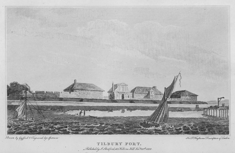 Forte de Tilbury (gravura) de Edward (after) Gyfford