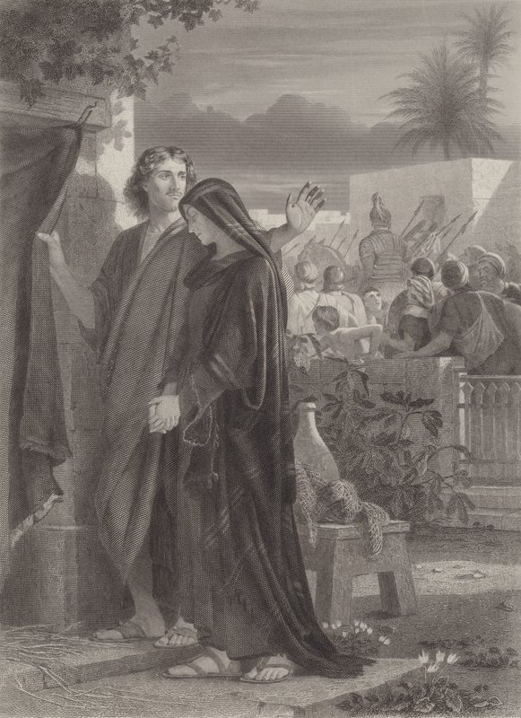São João e a mãe de Jesus de Edward A. Armitage