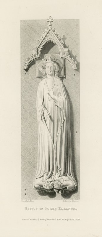 Efígie da Rainha Eleanor de Edward Blore