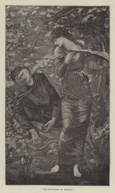 Sr. Burne-Jones, ARA, na nova galeria de Edward Burne Jones