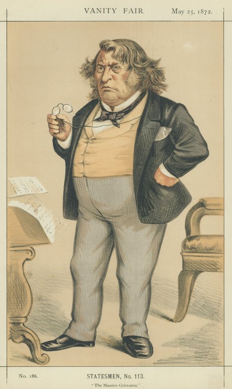 O honorável Charles Sumner de Edward Frederick Brewtnall