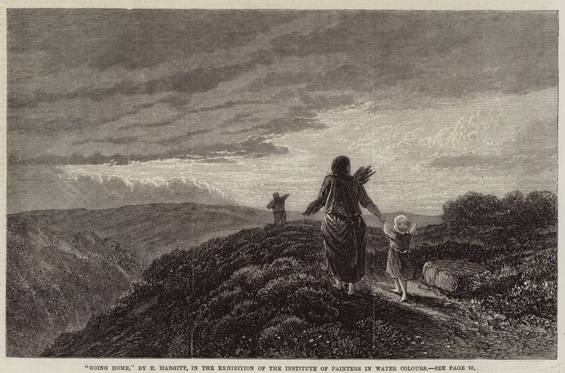 Indo para casa de Edward Hargitt