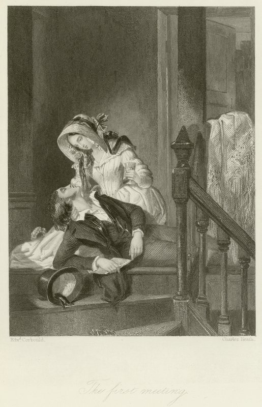 A primeira reunião de Edward Henry Corbould