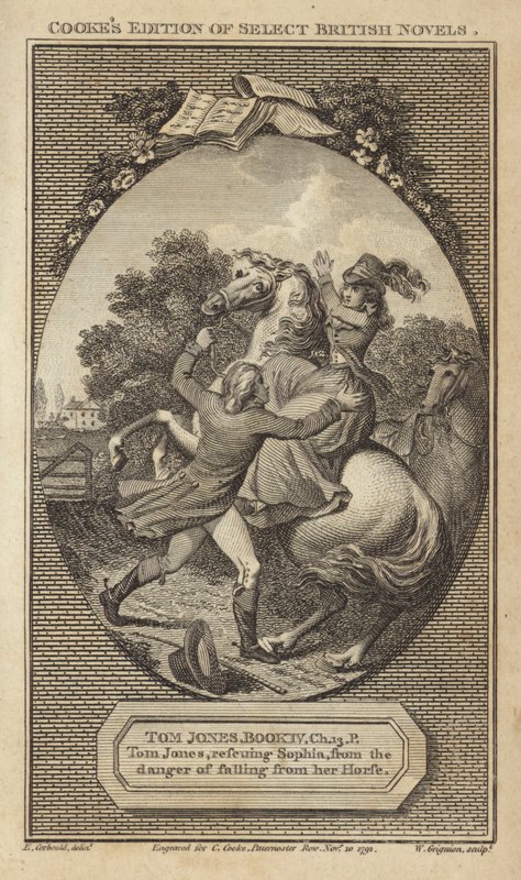 A história de Tom Jones de Edward Henry Corbould