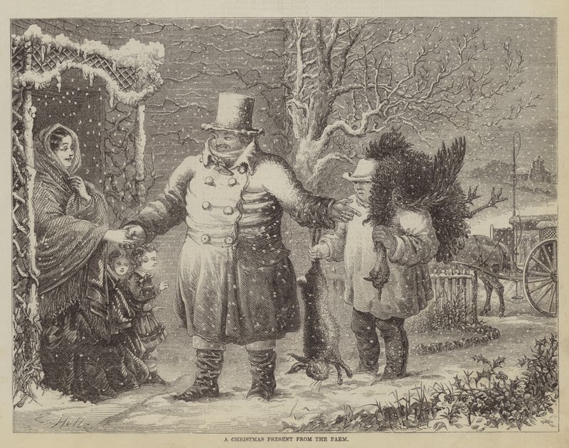 Um presente de Natal da fazenda de Edward Hull