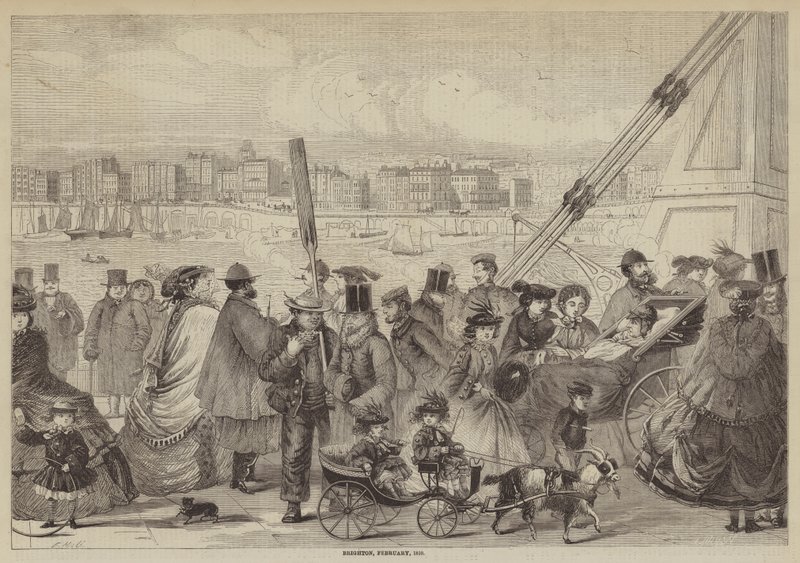 Brighton, fevereiro de 1859 de Edward Hull