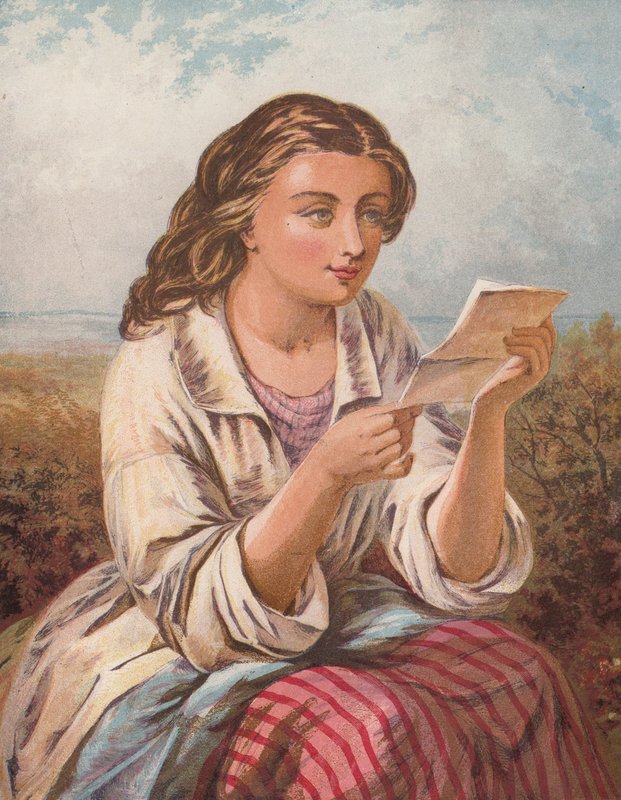 A Carta (litografia a cores) de Edward John Cobbett