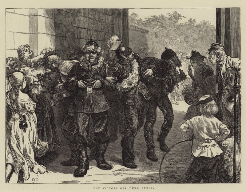 Os vencedores fora de serviço, Berlim de Edward John Gregory