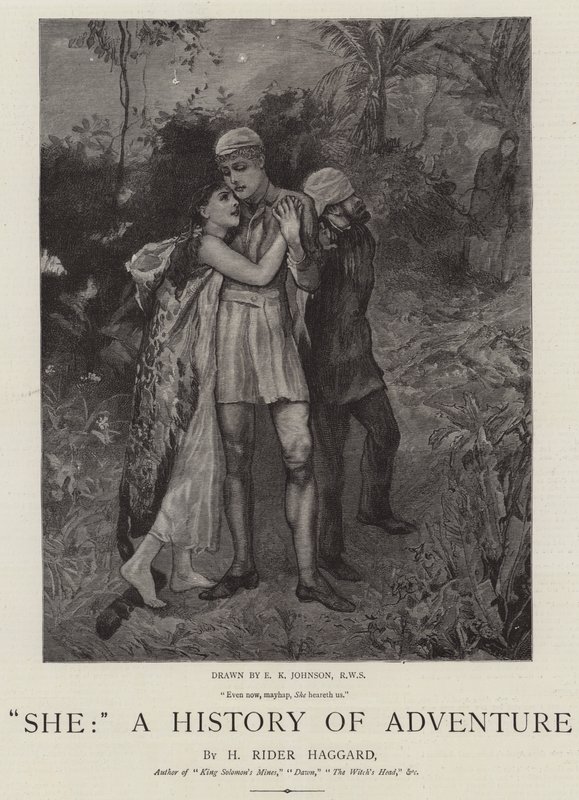 Ela, uma história de aventura de Edward Killingworth Johnson