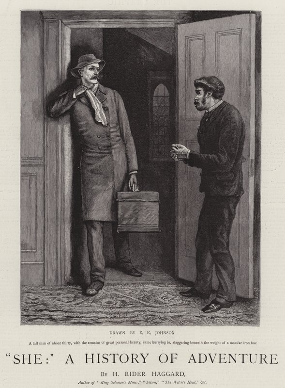 Ela, uma história de aventura de Edward Killingworth Johnson
