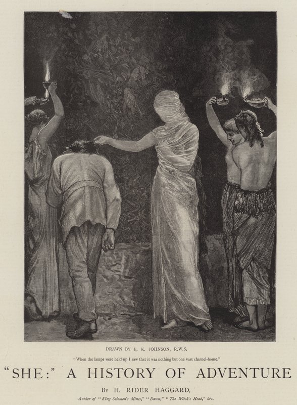 Ela, uma história de aventura de Edward Killingworth Johnson