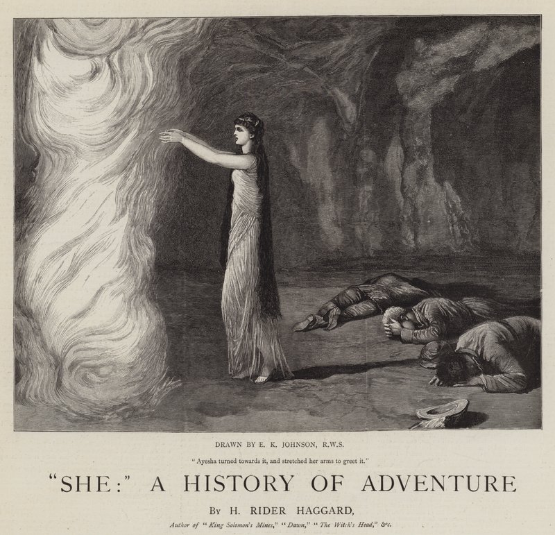 Ela, uma história de aventura de Edward Killingworth Johnson