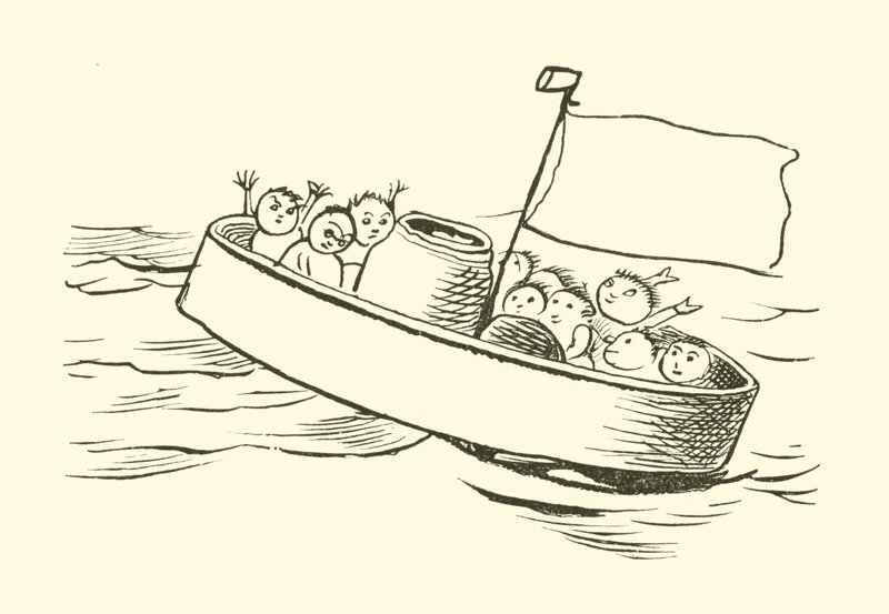 Os jumblies de Edward Lear