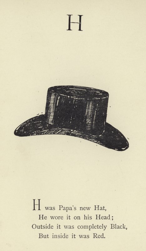 A letra H de Edward Lear
