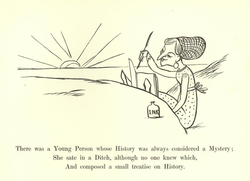 Havia um jovem cuja história sempre foi considerada um mistério de Edward Lear