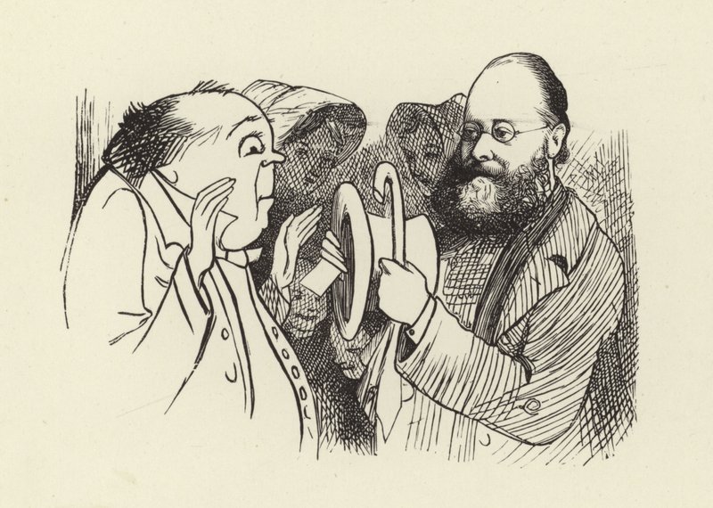 Ilustração da página de título para mais absurdo de Edward Lear