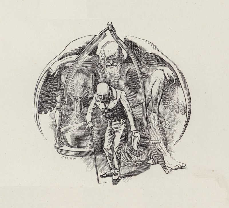 Ilustração para The Water-Babies de Charles Kingsley (gravura) de Edward Linley (after) Sambourne