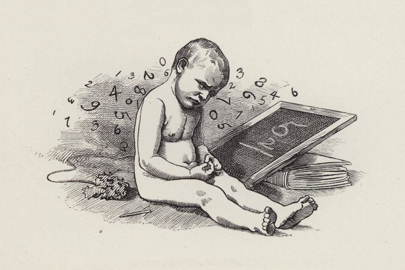 Ilustração para The Water-Babies de Charles Kingsley (gravura) de Edward Linley (after) Sambourne