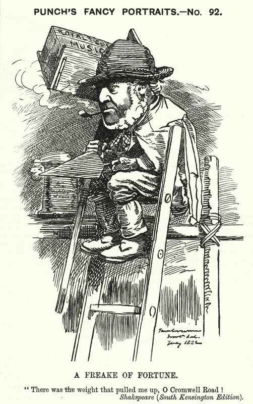 Soco cartoon: Sir Charles James Freake de Edward Linley (after) Sambourne