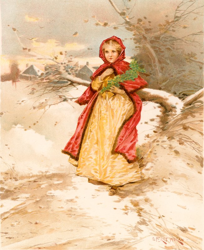 Uma capa de equitação colonial de Edward Percy Moran