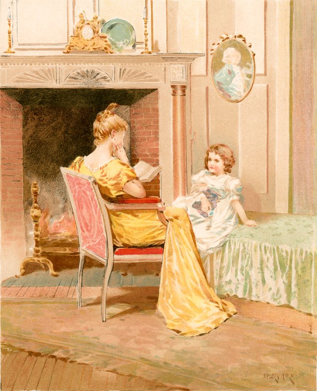 Uma história de tempos antigos de Edward Percy Moran