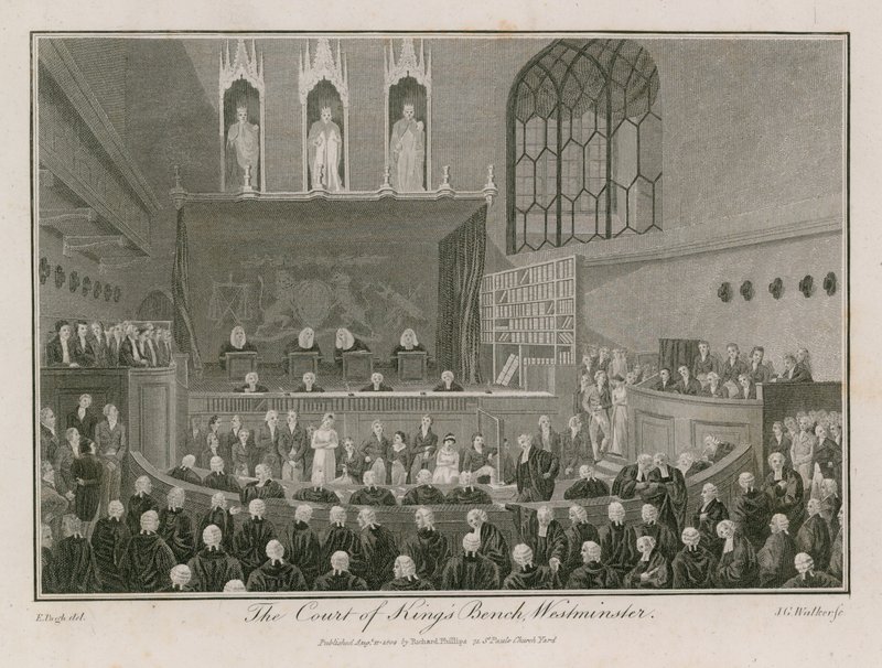 O Tribunal do Banco do Rei de Edward Pugh