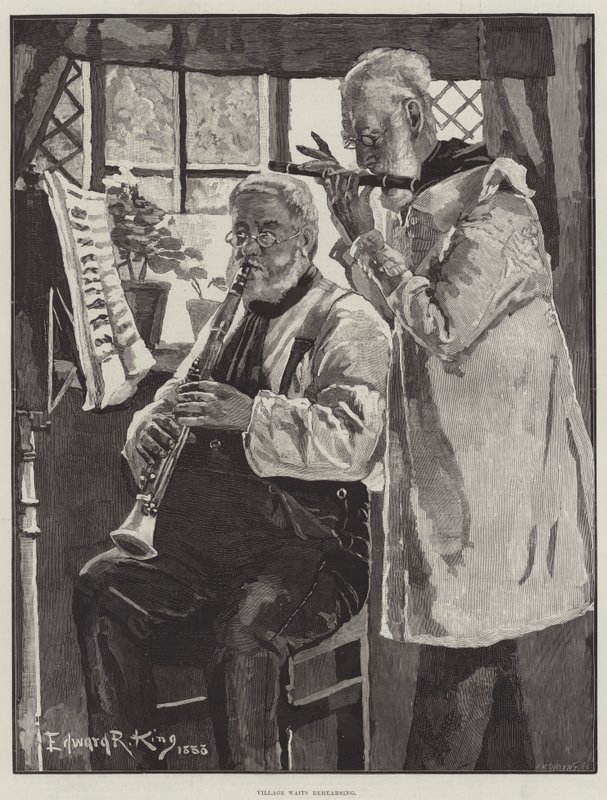 Village Waits Rehearsing de Edward R. King