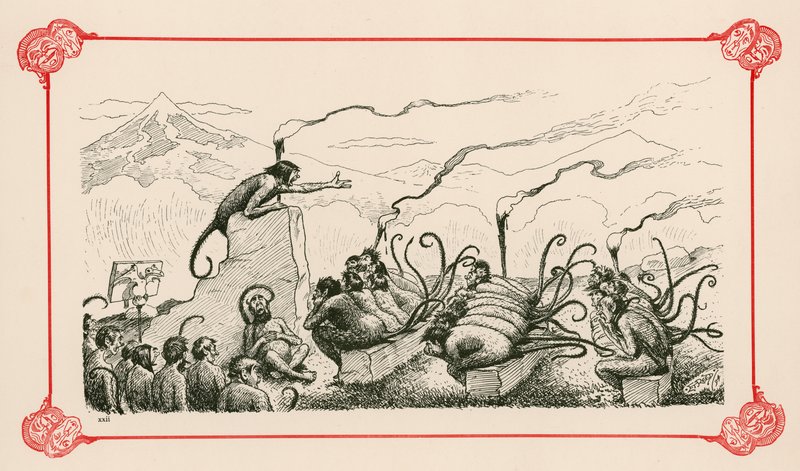 Uma Palestra Caudal Noturna sobre Evolução de Edward Tennyson Reed