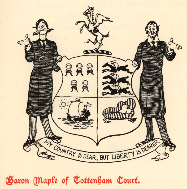 Baron Maple Of Tottenham Court (gravura) de Edward Tennyson Reed