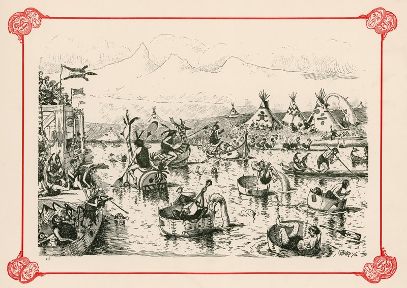 A festa anual da água de Edward Tennyson Reed
