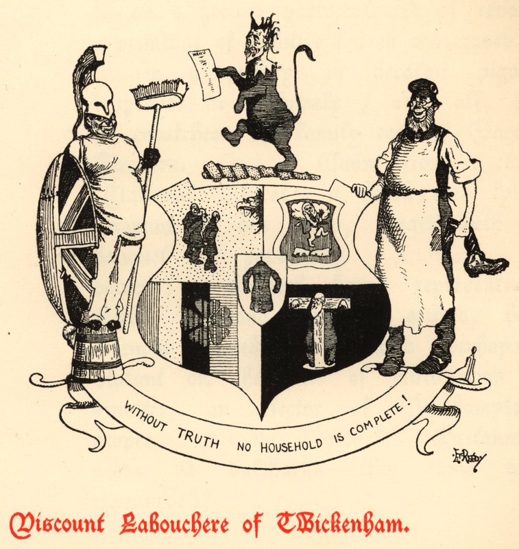 Viscount Labouchere Of Twickenham (gravura) de Edward Tennyson Reed