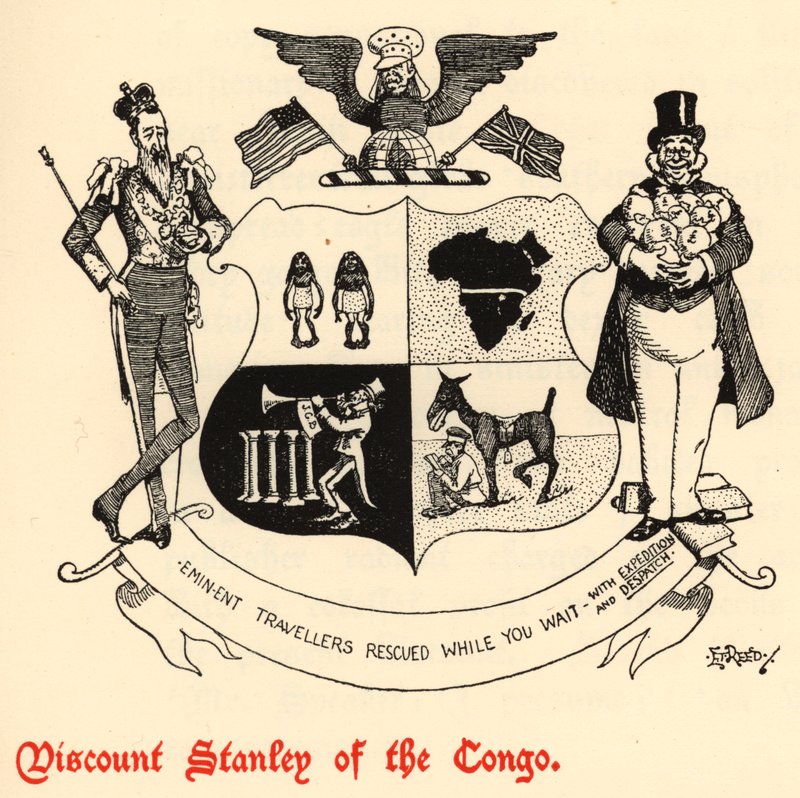 Visconde Stanley do Congo (gravura) de Edward Tennyson Reed