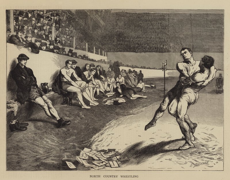 North Country Wrestling de Edwin Buckman